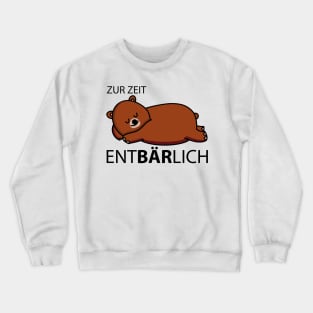 Bear tired Crewneck Sweatshirt